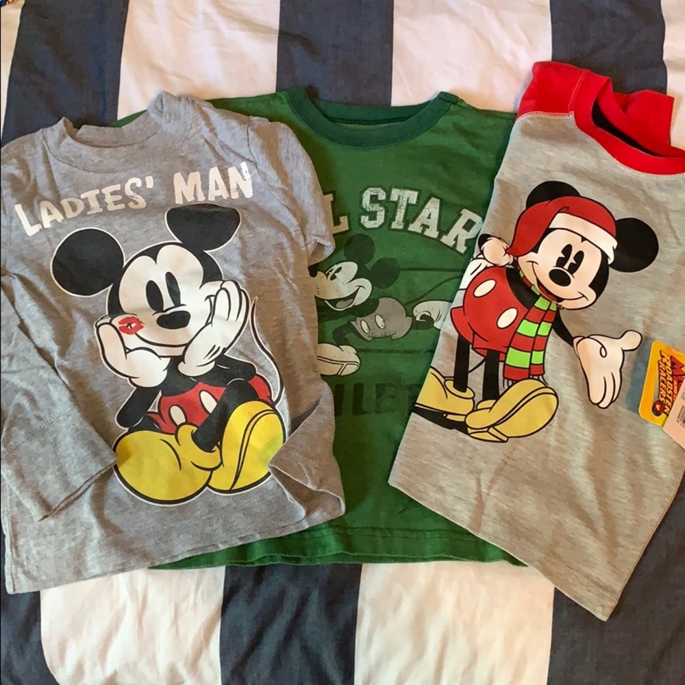 Disney Mickey Mouse Toddler Shirts